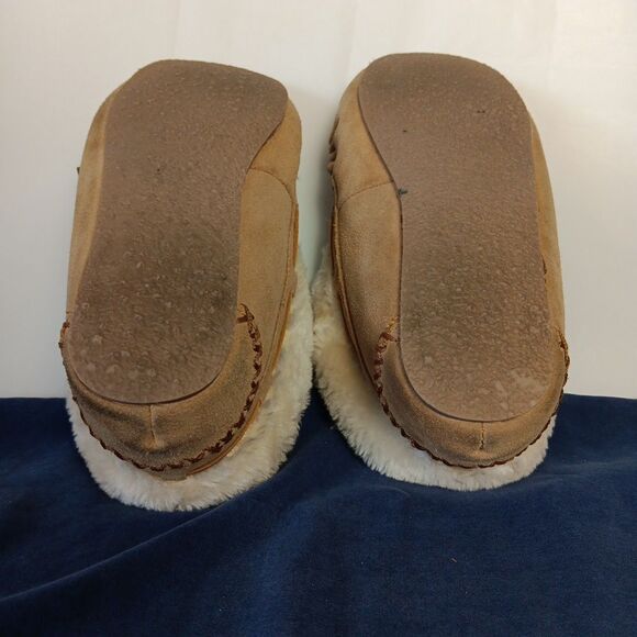 Minnetonka Womens Chrissy Bootie Moccasin Slipper Cinnamon Size 9M - Picture 11 of 14